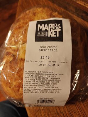 Four Cheese Bread, Four Cheese