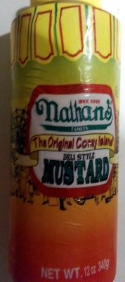 The Original Coney Island Deli Style Mustard