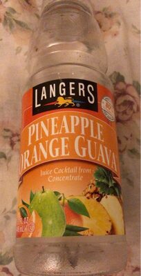 Pineapple Orange Guava Juice Cocktail, Pineapple Orange Guava