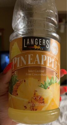 Pineapple Juice Cocktail From Concentrate, Pineapple