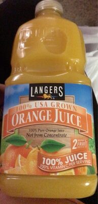 Orange 100% Pure Orange Juice, Orange