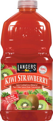 Kiwi Strawberry Juice Cocktail In A Blend Of Two Other Juices From Concentrate, Kiwi Strawberry