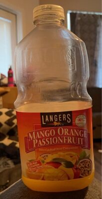Mango Orange Passionfruit Juice Cocktail, Mango; Orange; Passionfruit