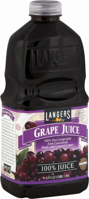 Langers, 100% Juice, Grape, Grape