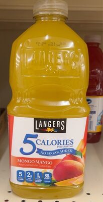 Mango Juice Cocktail From Concentrate, Mango