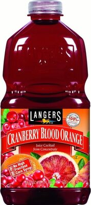 Cranberry Blood Orange, Juice Cocktail