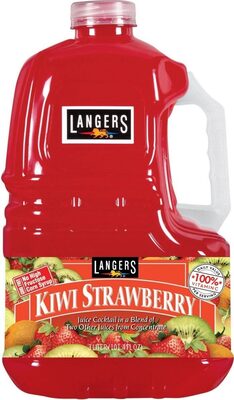 Langers, Juice Cocktail, Kiwi Strawberry, Kiwi Strawberry