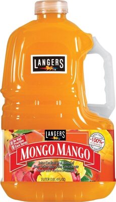 Langers, Juice Cocktail From Concentrate, Mongo Mango, Mongo Mango