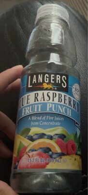 Blue Raspberry Fruit Punch A Blend Of Five Juices From Concentrate, Blue Raspberry