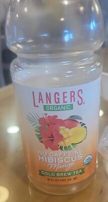 Mango Hibiscus Cold Brew Tea, Mango