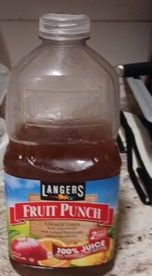 Fruit Punch Blend Of 3 Juices From Concentrate, Fruit Punch