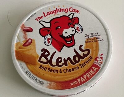 Blends With Paprika Red Bean & Cheese Spread Wedges