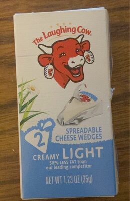 Creamy Light Spreadable Cheese Wedges, Creamy Light