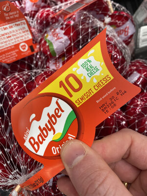 Babybel, Semisoft Cheese, Original, Original