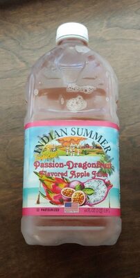 Tropical Passion-Dragonfruit Flavored Apple Juice, Tropical Passion-Dragonfruit