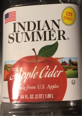 100% Apple Cider, Apple