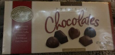 Assorted Premium Chocolates, Caramel, Strawberry Creme, Orange Creme, Cocoa Truffle, Chocolate Caramel