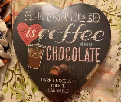 Dark Chocolate Coffee Caramels, Dark Chocolate