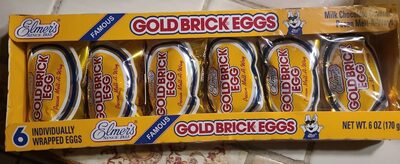 Milk Chocolate Covered Pecan Melt-A-Ways Goldbrick Eggs, Milk Chocolate