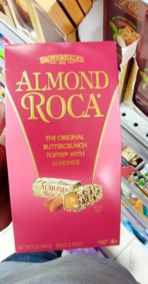 The Original Buttercrunch Toffee With Almonds, Almonds