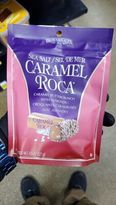 Sea Salt Caramel Roca Caramel Buttercrunch Toffee With Almonds And Sea Salt, Sea Salt Caramel