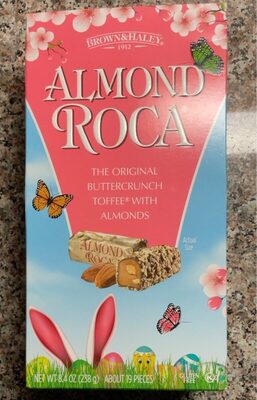 Test Almond Roca The Original Buttercrunch Toffee With Almonds, Almonds
