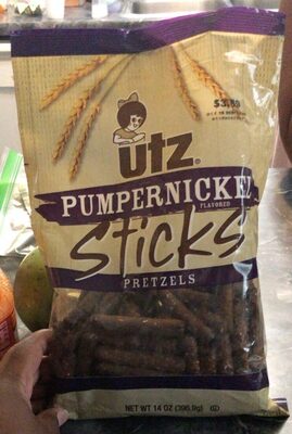 Pumpernickel Flavored Pretzels Sticks, Pumpernickel