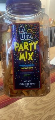 Crunchy Curls, Tortilla Chips, BBQ Corn Chips, Pretzel Wheels, Nachos Party Mix, Crunchy Curls, Tortilla Chips, BBQ Corn Chips, Pretzel Wheels, Nachos