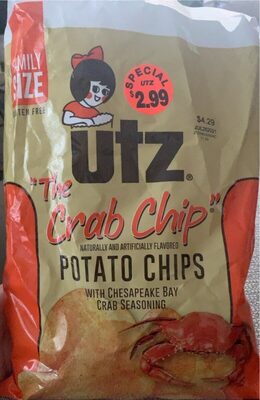 "The Crab Chip" Potato Chips With Chesapeake Bay Crab Seasoning, Chesapeake Bay Crab Seasoning