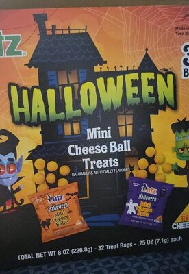 Cheese Ball Flavored Halloween Mini Treats, Cheese