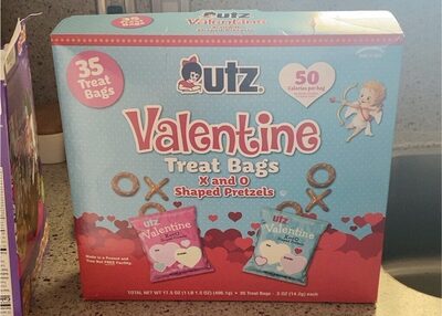 Valentine X And O Shaped Pretzel Treats
