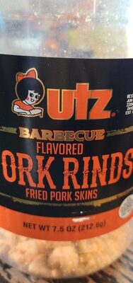 Barbecue Flavored Pork Rinds Fried Pork Skins, Barbecue