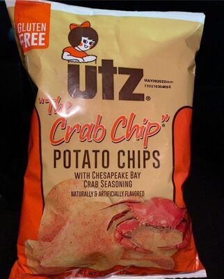 Gluten Free "The Crab Chip" With Chesapeake Bay Crab Seasoning Potato Chips, Crab