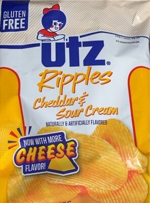 Gluten Free Cheddar & Sour Cream Potato Chips, Cheddar; Sour Cream