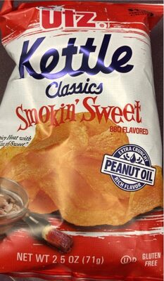Kettle Classics Smokin' Sweet BBQ Flavored Potato Chips, BBQ