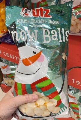 White Cheddar Cheese Snowballs, White Cheddar Cheese