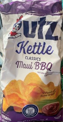 Kettle Classics Maui BBQ Potato Chips, Maui BBQ