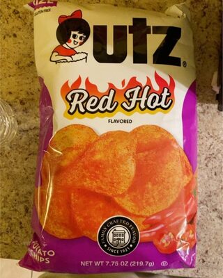 Red Hot Flavored Potato Chips