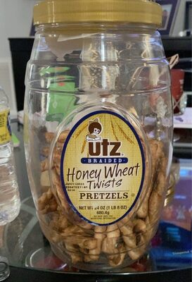 Braided Honey Wheat Twists Pretzels
