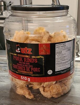 Original Pork Rinds Fried Pork Skins, Original