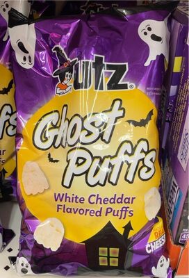 White Cheddar Flavored Puffs Corn Snack, White Cheddar