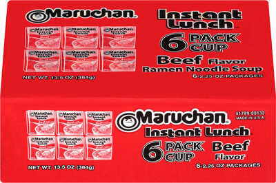 Beef Flavor Ramen Noodle Soup, Beef