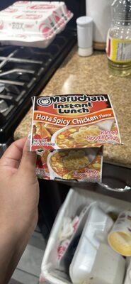 Ramen Noodles With Vegetables, Hot & Spicy Chicken