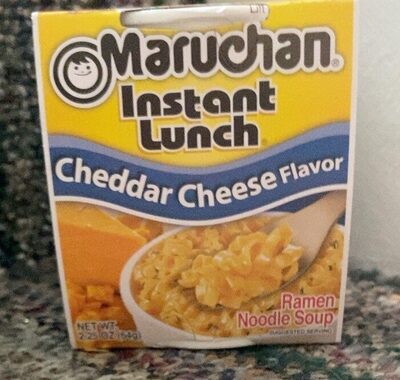 Cheddar Cheese Ramen Noodle Soup, Cheddar Cheese