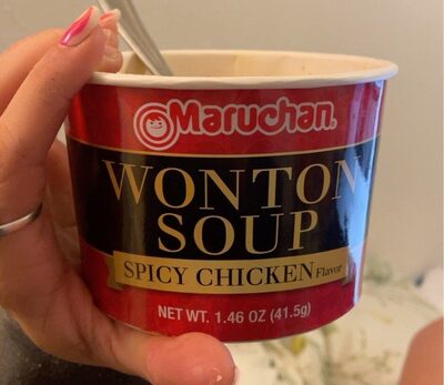 Spicy Chicken Flavor Wonton Soup, Spicy Chicken