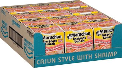 Hot & Spicy With Chili Piquin & Shrimp Instant Lunch Ramen Noodle Soup, Hot & Spicy With Chili Piquin & Shrimp