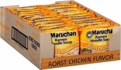 Roast Chicken Flavor Ramen Noodle Soup, Roast Chicken