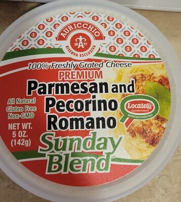Sunday Blend Premium Parmesan And Pecorino Romano Grated Cheese