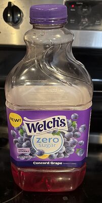 Welch's 64 Fl Oz Zero Sugar Drink - Concord Grape