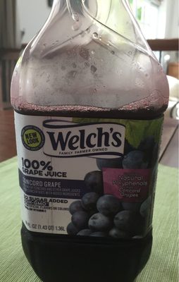 Welch's 46 Fl Oz 100% Juice - Concord Grape